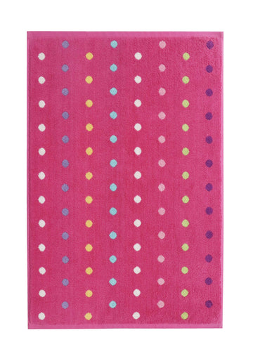 Original Kids Bath Time Kids Bath Mat - Sugar & Spice 100% Cotton Reversible Shower Mat - Soft Absorbent 1100 Gsm Toddler Bath T