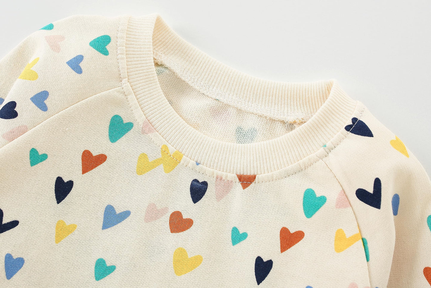 Akyzic Baby Girl Sweatshirt Valentines Day Outfit Kids Fall Sweaters Tops Pullover Toddler Long Sleeve Crewneck Heart Print Shir