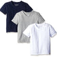 Burt'S Bees Baby Boys Tees, Short Long Sleeve V-Neck Crew Infant Top, 100% Cotton And Toddler T-Shirt Set, Multi 3-Pack, 7 Years