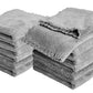 Kyapoo Baby Washcloths 12 Pack 12X12 Inches Microfiber Coral Fleece Extra Absorbent And Soft For Newborns, Infants And Toddlers-