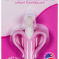 Baby Banana The Original Teether-Toothbrush, Infant to Toddler, Made in USA, Butter-Soft Bristles for Gums and Teeth, Bendable F