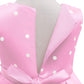 Nssmwttc Girl Party Dress Princess Teenages 7T Kids Christmas Sunday Halloween Baptism Christening Tea Dresses (Pink,140)