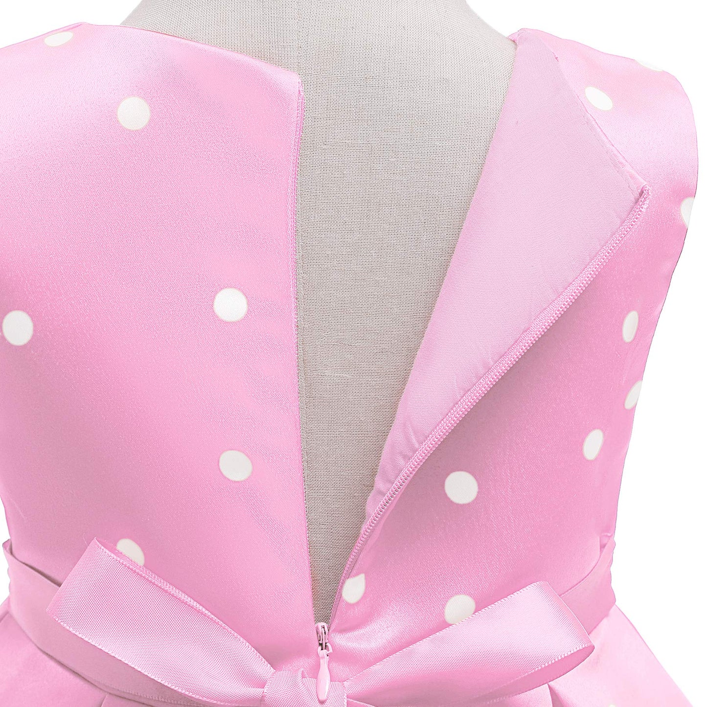 Nssmwttc Girl Party Dress Princess Teenages 7T Kids Christmas Sunday Halloween Baptism Christening Tea Dresses (Pink,140)