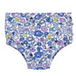 Gerber Baby Girl'S Toddler Long Sleeved Rashguard Swim Bathing Suit Set, Purple Floral Shell, 3-6 Months