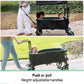 Summer By Ingenuity Pop 'N Ride Lightweight Stroller Wagon - Face-To-Face Seats For 2 With 3-Point Harnesses & Sun Canopy