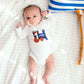 Pearhead Milestone Baby Belly Stickers, Photo Props Set, Includes Trains, Trucks, Vans, And Boats, Months 1-12