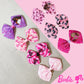 Luv Her Barbie Kids Bows - Hair Accessories Gift Set - Princess Hair Bows - 7 Pcs 4 Inch Bundle - Hair Bows For Girls - Barbie H