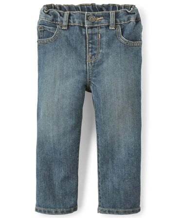 The Children'S Place Baby Boys And Toddler Boys Basic Bootcut Jeans, Tide Pool, 18-24 Months