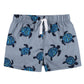 Gerber Baby Boy'S Toddler Long Sleeved Rashguard Swim Bathing Suit Set, Green Turtles, 5T