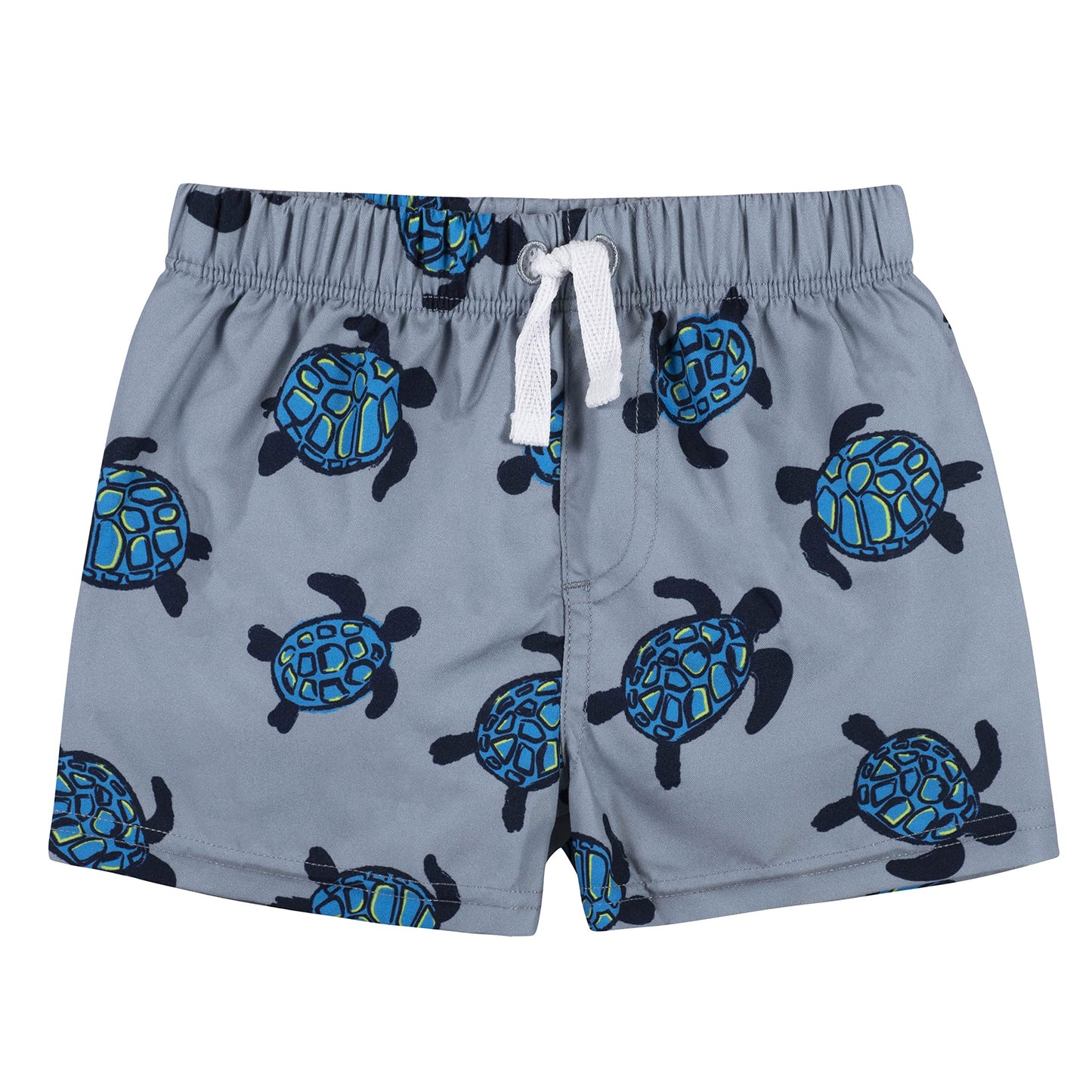Gerber Baby Boy'S Toddler Long Sleeved Rashguard Swim Bathing Suit Set, Green Turtles, 5T