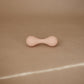 mushie Silicone Baby Shaker Rattle Toy | Ages 3+ Months (Blush)