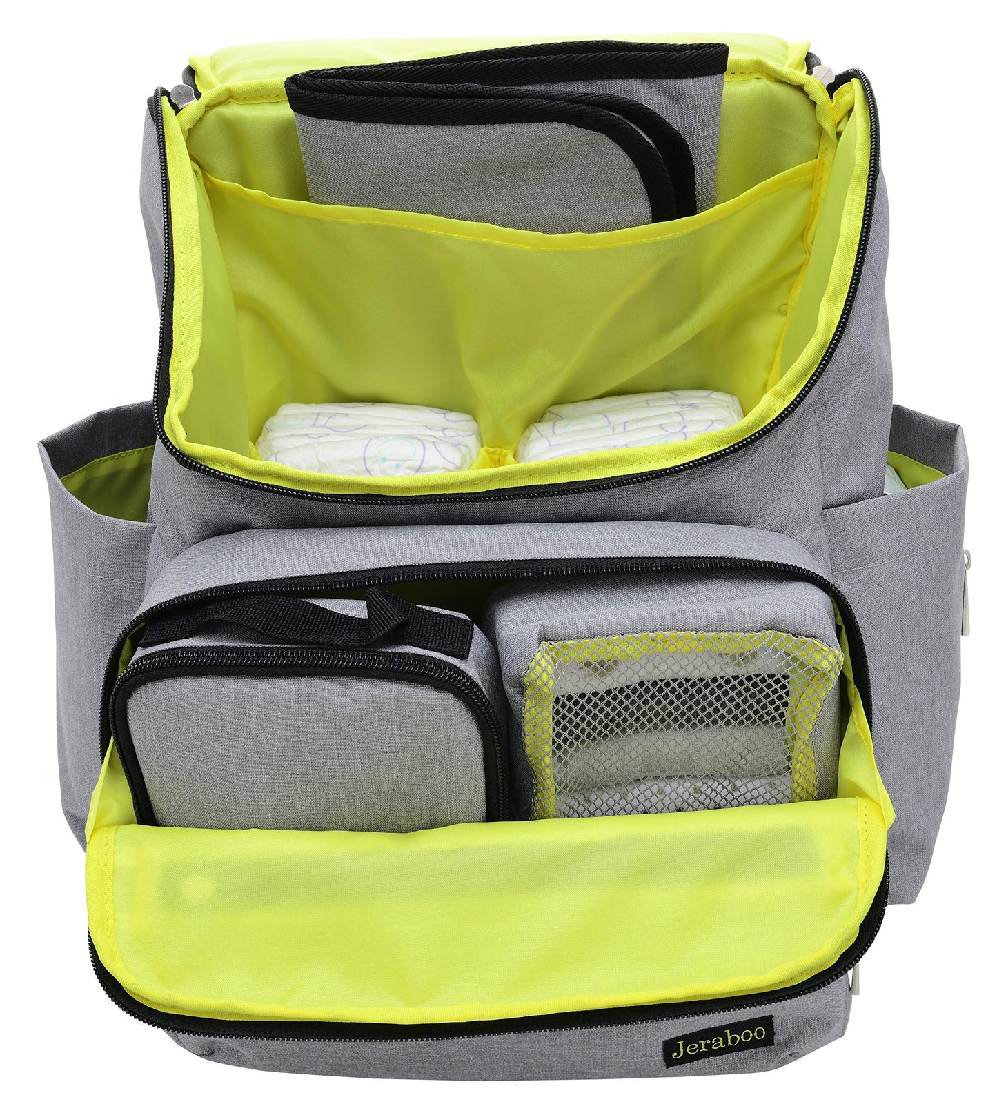Diaper Backpack For Mom And Dad - Stylish Designer Diaper Bag For Women And Men, Boys And Girls - Baby Bookbag Includes Changing
