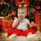 2pcs Christmas Baby Silicone Teether Christmas Tree and Bear Teething Ring Christmas Teething Toys Toddler Teething Chew Toys Ch
