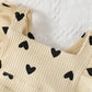 Fullfamous Newborn Baby Girl Clothes Outfits Romper Spring Summer Clothing Onesie Bodysuit Jumpsuit Ropa De Bebe Nia Ecru With H