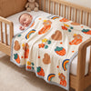 StarAndDaisy Baby Cotton Dohar for Kids, Soft & Breathable Lightweight Printed Blanket, Reversible Baby Blanket for All Seasons 