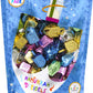 The Dreidel Company Metallic Multi-Colored Dreidels For Hanukkah With English Translation, Spinning Tops Includes Game Instructi