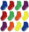 Hycles Non-Slip Toddler Socks With Grips Girls Grip Socks For 1-3 Years Kid Toddler Boys Anti Slip Sticky Sock