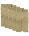 The Children'S Place Baby Boys' And Toddler Stretch Skinny Chino Pants, Flax 5-Pack, 18-24 Months
