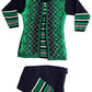 Kuku Hosiery Girlish Woolen pajami Suit(Green, Size: 22)