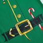 Kikizye Christmas Pajamas Big Girls Boys Elf Long Sleeve Cotton Pjs Kids Xmas Jammies Size 12