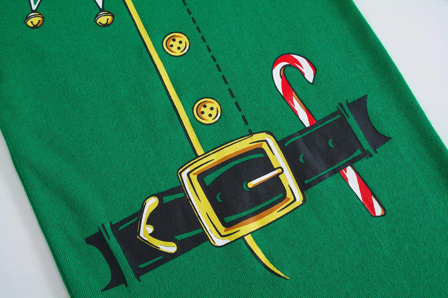 Kikizye Christmas Pajamas Big Girls Boys Elf Long Sleeve Cotton Pjs Kids Xmas Jammies Size 8