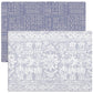 Cushmat Stylish Reversible Foam Play Mat (Large, Explorer - Cloud Indigo) - Soft, Waterproof, Durable Play Mat For Infants, Babi