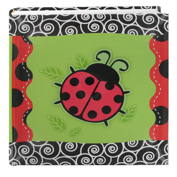 Pioneer Photo Albums 200-Pocket 3-D Lady Bug Applique Cover Photo Album, 4 By 6-Inch