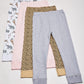 Hudson Baby Unisex Baby Cotton Pants and Leggings Modern Pink Safari, 9-12 Months