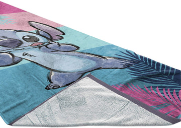 Jay Franco Disney Lilo And Stitch Kids Bath/Pool/Beach Towel - Super Soft & Absorbent Fade Resistant Cotton Towel, Measures 28 X