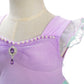 Dressy Daisy Princess Mermaid Dress Up Clothes Halloween Fancy Party Tulle Skirt Summer Outfit For Toddler Girls Size 2T, Style