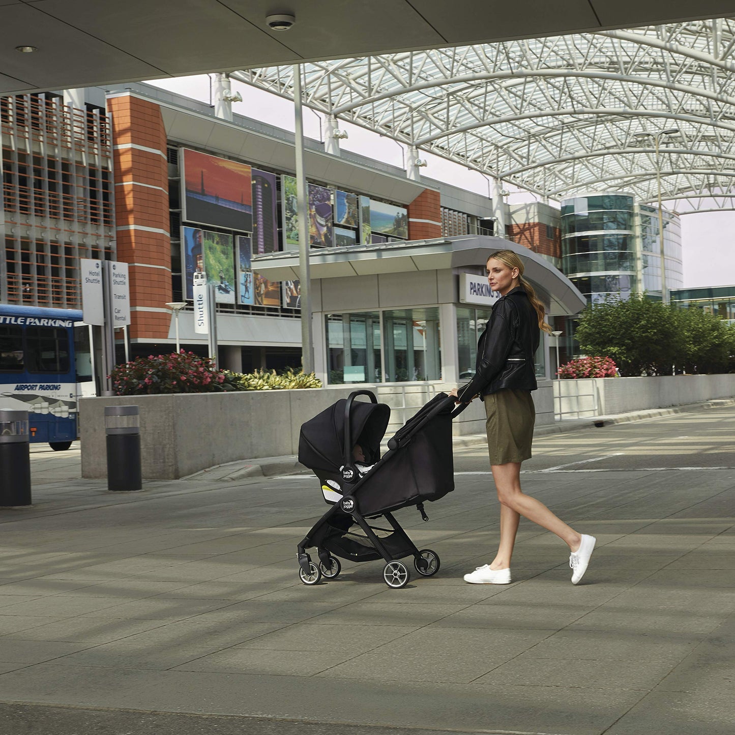 Baby Jogger/Graco Car Seat Adapters Only For City Tour 2 Stroller, Black