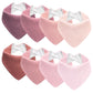 Kewlife gift Muslin Baby Bibs 8-Pack Baby Drool Bandana Bibs for Baby Girls Boys Infant Newborn Toddler Drooling and Teething