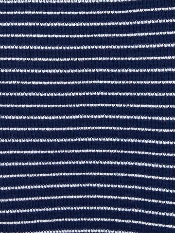 Simple Joys By Carter'S Baby 3-Pack Thermal Pants, Black/Dark Blue Stripe/Navy, 24 Months