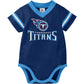 Gerber Unisex Baby Nfl Jersey Onesie Bodysuit, Team Color, 18 Months