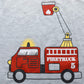 Little Boys Cotton Short Pajamas Summer Kids Fire Truck Clothes Set Toddler Pjs 3-4 Years