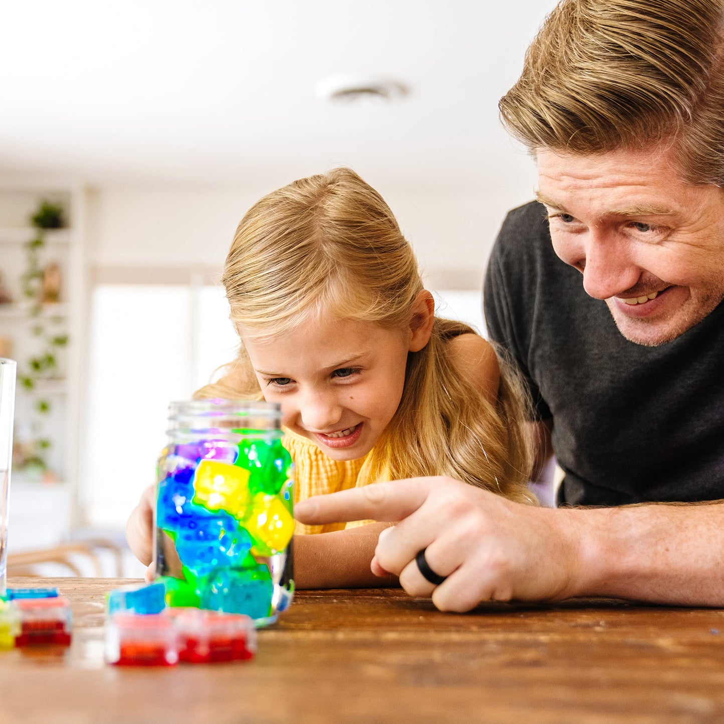 Glo Pals Water-Activated Light-Up Cubes for Sensory Play - 12 Pack