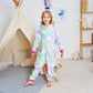 Newplush Christmas Girls And Boys Flying Galaxy Unicorn Unicorn Onesie Pajamas Soft Fleece Halloween Costume Sleepwear (10-12 Ye