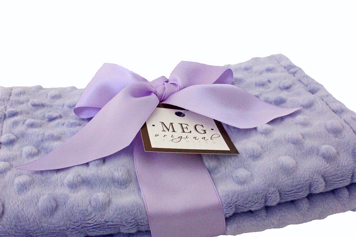 Meg Original Baby Burp Cloth Set (2) (Lavender)