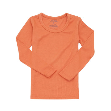 Avauma Baby Boys Girls Pajama Set Kids Toddler Snug Fit Ribbed Rayon Sleepwear Pjs For Daily Life Style (Xl/Orange(L))