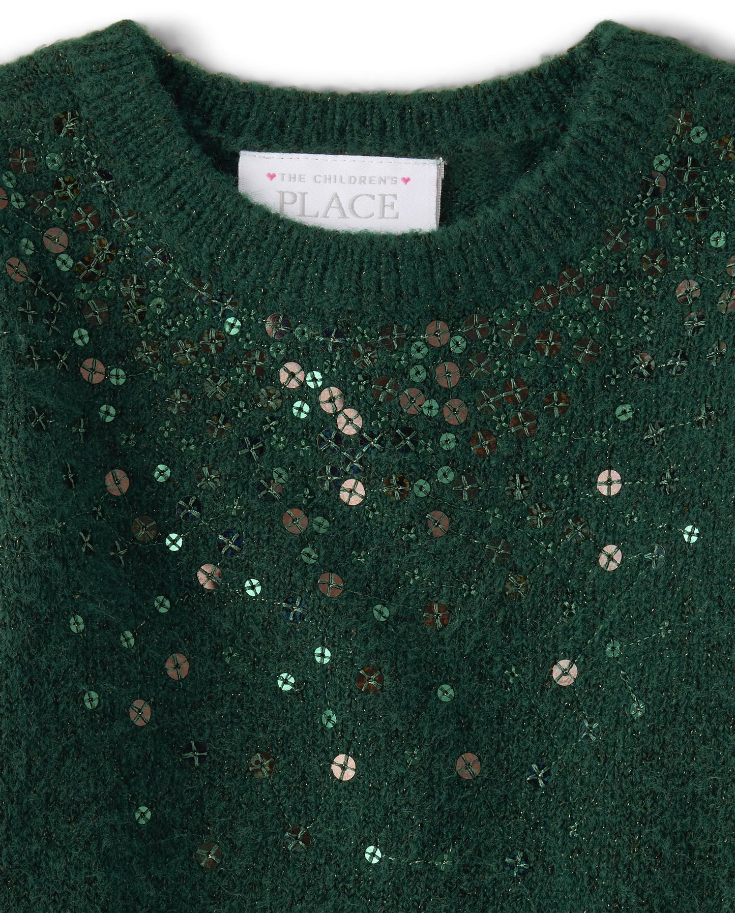 The Children'S Place Baby Girls' And Toddler Long Sleeve Sweater Dress, Forest Green, 5T