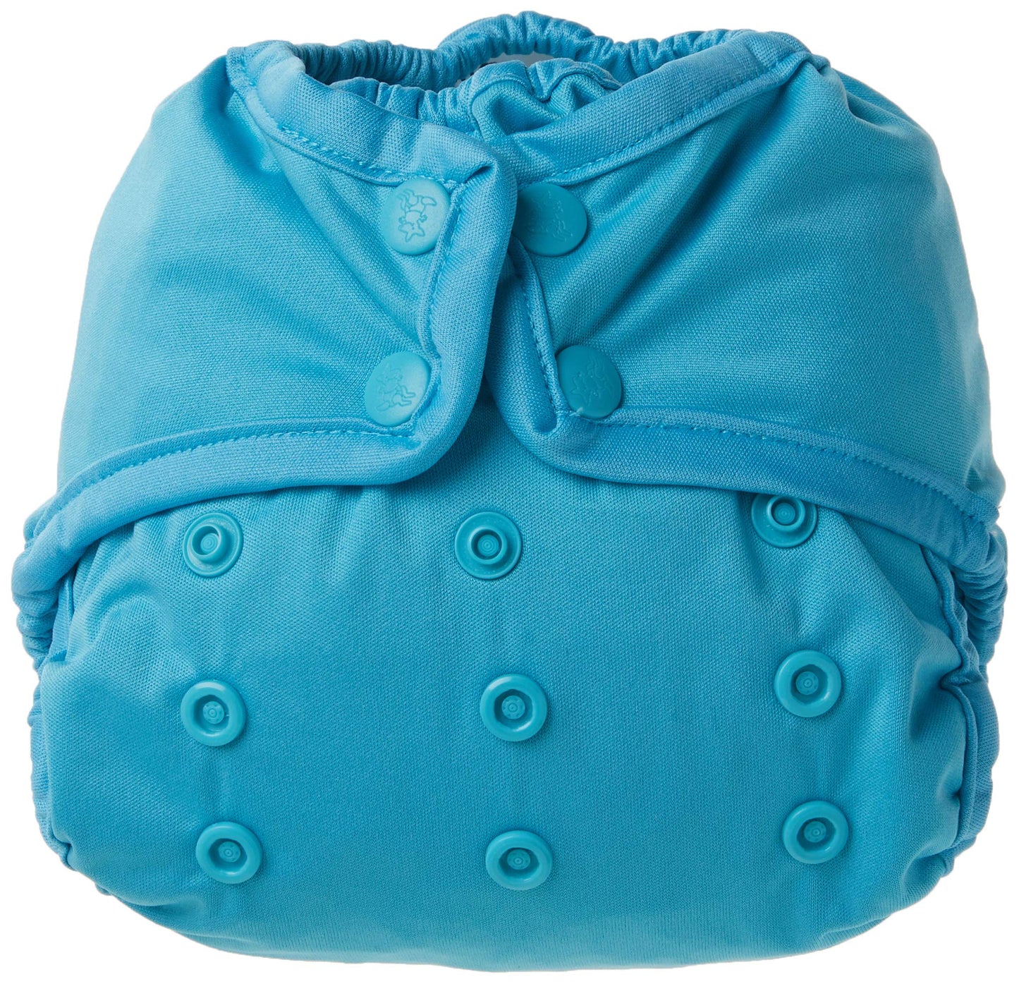 Kanga Care Rumparooz Double Leg Gusset Reusable Cloth Diaper Cover Newborn Snap | Aquarius 4-15 lbs