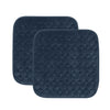FRESH IDEAS Waterproof & Washable Seat Protector Pad, Navy, 2-Pack