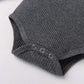 Newborn Baby Girl Boy Fall Clothes 3 6 12 18 24 Months Outfits Long Sleeve Knitted Cotton Romper & Pants Infant Winter Sets