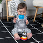 Baby Einstein Stack & Wobble Zen BPA Free Teether Toy for Cause and Effect Learning, Infants Ages 3 Months and up