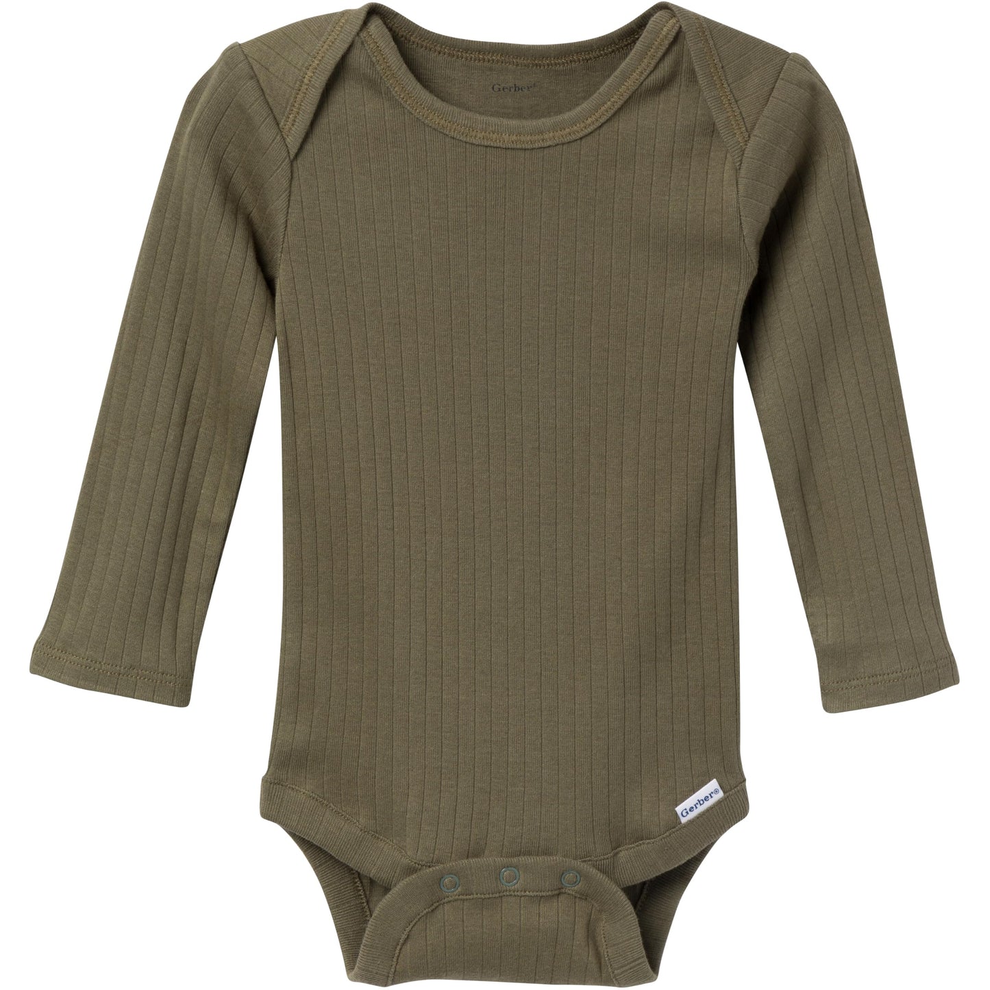 Gerber Unisex Baby Multi-Pack Onesies Bodysuits (Short And Long Sleeve), Blue Plaid, 6-9 Months