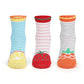 Supersox Ankle Length Animal & Fruit Design Socks For Babies, Made With Breathable, Anti Odour & Moisture Absorbent Combed Cotto