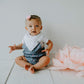 Parker Baby Co. Bandana Drool (Pack of 4) Baby Bibs for Girls - Blush Set