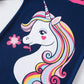 Unicorn Little Girls Pajamas For Kids 100% Cotton Pjs Size 5