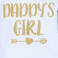 Kissb Newborn Baby Girl Clothes Outfits Little Girl Daddy'S Princess Romper Bodysuit Floral Shorts 3Pcs Infant Clothing Set (0-3