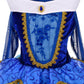 Dressy Daisy Girls Sleeping Princess Dress Up Costume Birthday Halloween Christmas Fancy Party Outfit Size 8-10 Blue